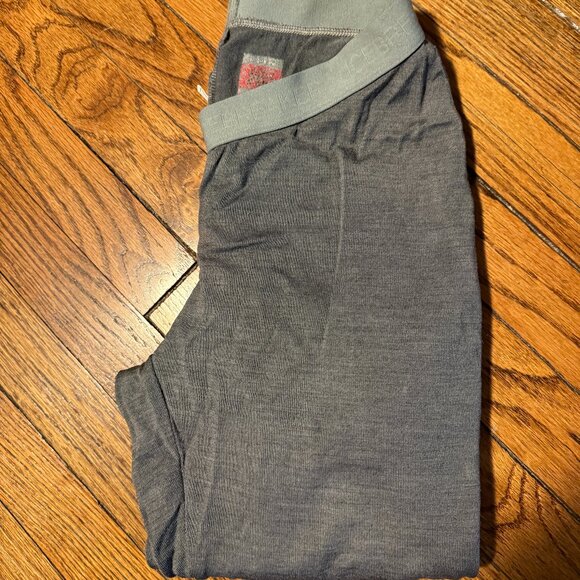 icebreaker 260 medium (fits small) spacedye tiedye gray long underwear leggings - Picture 1 of 6